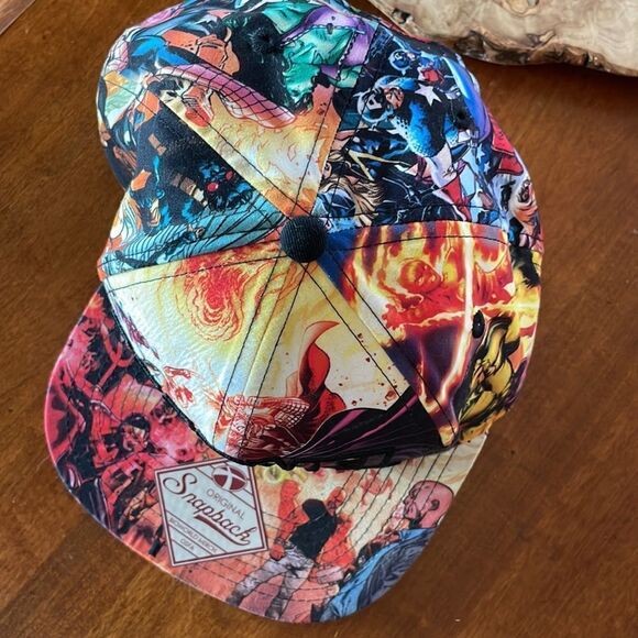 Marvel Spiderman Bioworld Snap Back Hat - Unisex - Picture 4 of 8